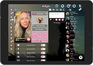 Mød på tablet i appen Date en Mand