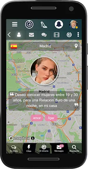 Ubicación de los miembros del Conocer a un Hombre