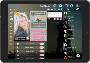 Faites des rencontres sur Tablette sur l'application Envie d'Un Mec