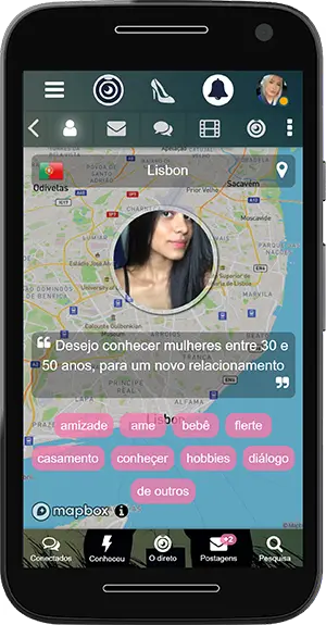 Localização do membro Encontrar Um Homem